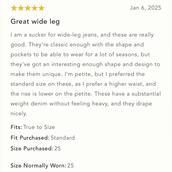 NWT Size 27 - Pilcro Full Curve High-Rise Wide-Leg Jeans - Picture 16 of 16